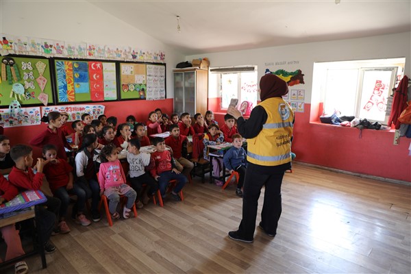 Haliliye’de öğrencilere akran zorbalığı ve sağlıklı yaşam eğitimi