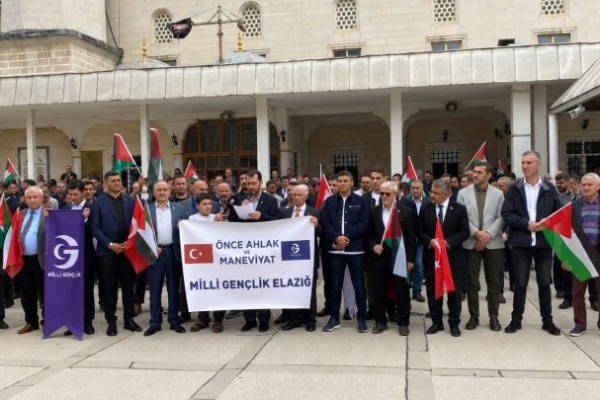Millî Gençlik Derneği’nden Aksa Tufanı açıklaması: “Kudüs ve Gazze Ümmetin Namusudur”